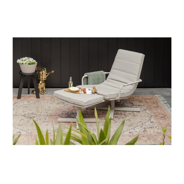 Светлосива градинска табуретка Coosa – Exotan-image-4