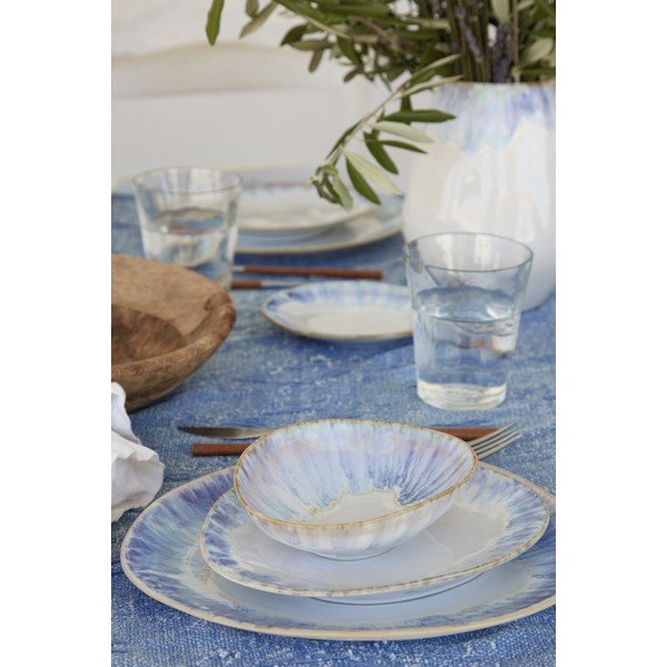 Бяла/синя глинена купичка 200 ml Brisa – Costa Nova-image-1