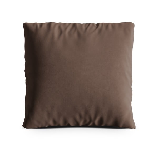 Кафява кадифена възглавница за диван Kemi – Cosmopolitan Design