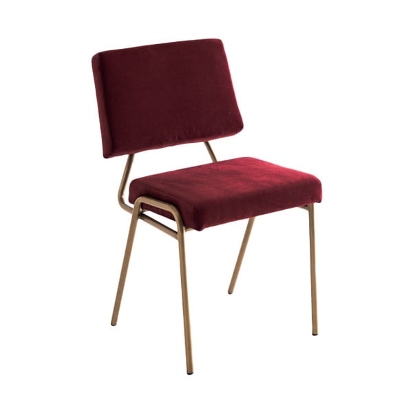 Червен трапезен стол Simple - CustomForm