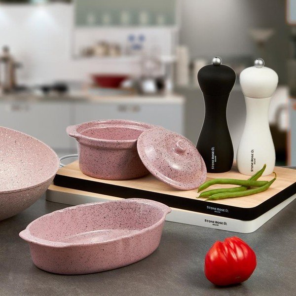 Bílý mlýnek na sůl a pepř Bisetti Touch-image-1