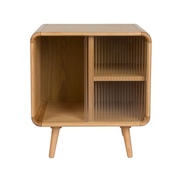 Странична масичка от масивна дървесина 40x50 cm Rise – Zuiver