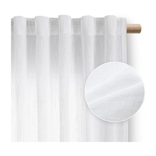 Бяло перде 140x270 cm Valeta – Restilo