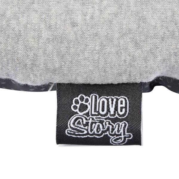 Сиво легло за куче 40x55 cm – Love Story-image-3