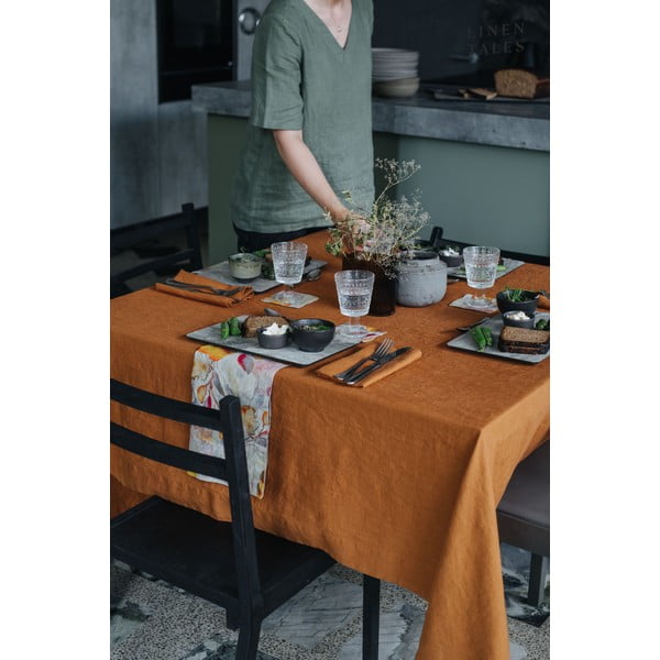 Ленена покривка за маса 140x300 cm - Linen Tales-image-4
