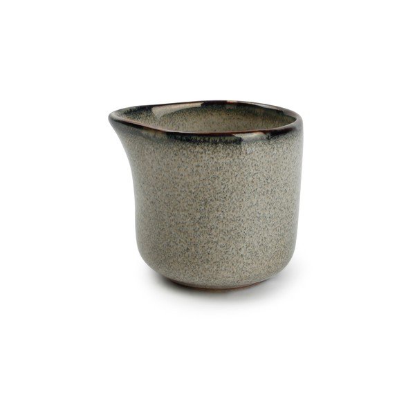 Сива глинена кана за мляко 85 ml Meridian – Salt&Pepper