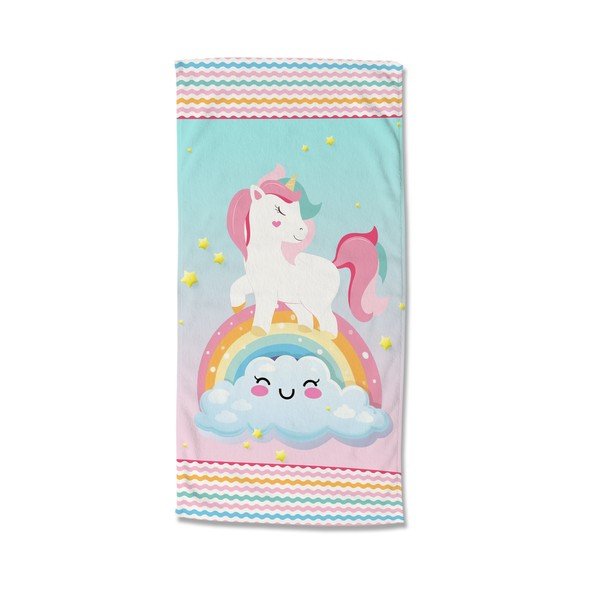 Детска кадифена плажна кърпа 75x150 cm Sweety – Good Morning