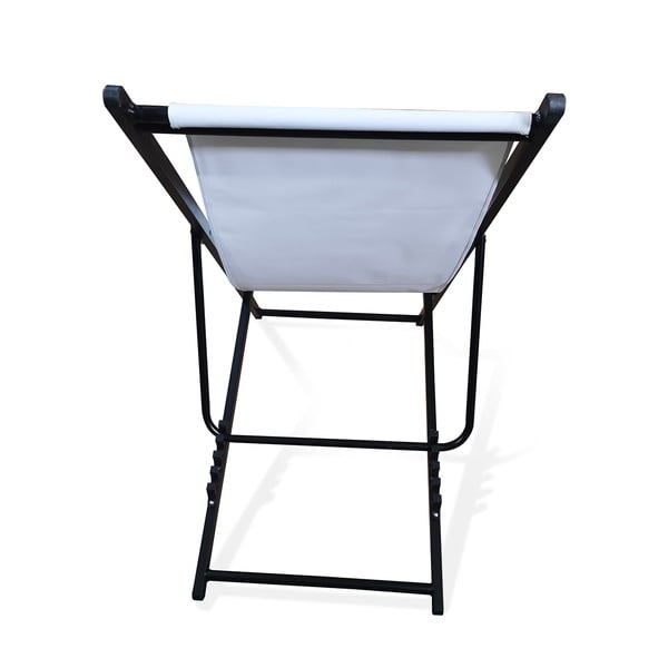 Бял сгъваем градински шезлонг, дължина 106 cm Deck - Bonami Essentials-image-3