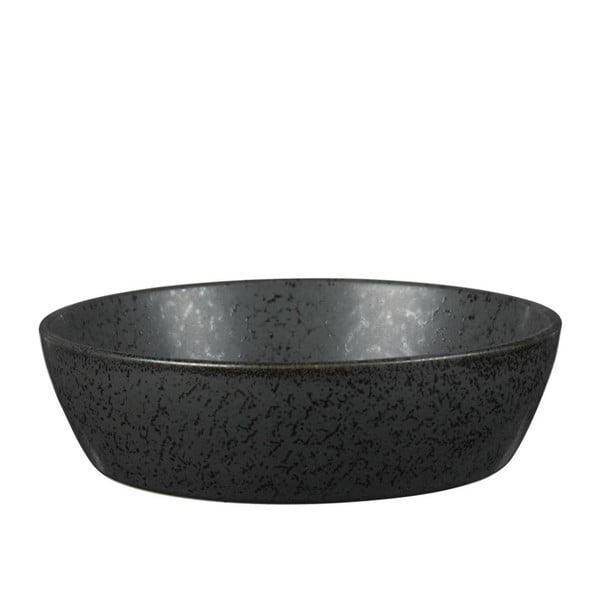 Черна каменна купа за сервиране Mensa, диаметър 18 cm - Bitz