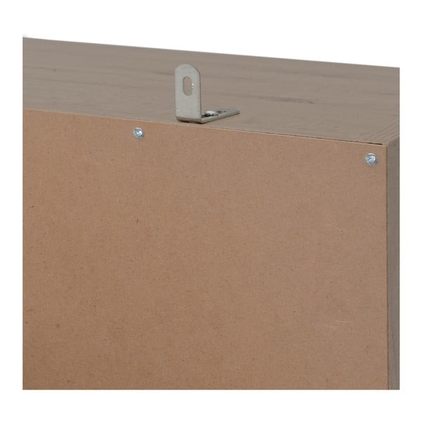 Отворен модулен шкаф от декор от дъб  в естествен цвят 60x180x45 cm Modular – Casa Selección-image-3