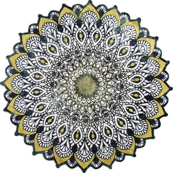 Килим Ларудо, ⌀ 100 cm - Vitaus-image-1