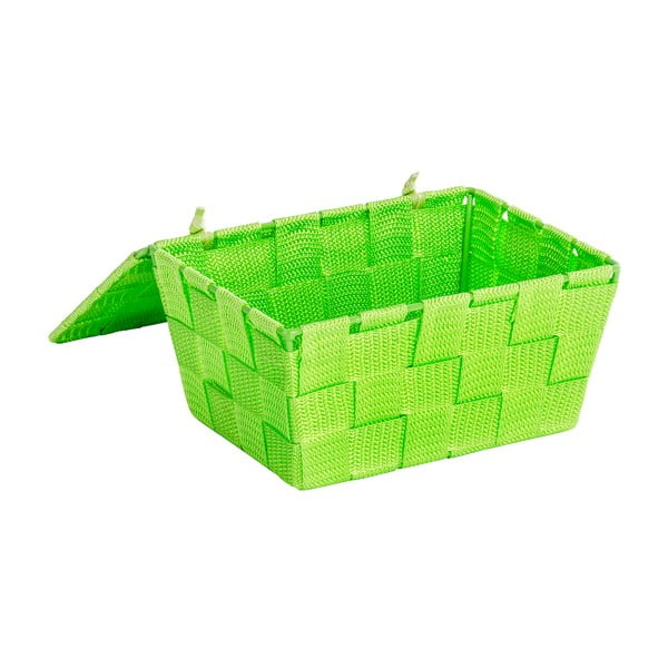 Zelený košík s víkem Wenko Adria-image-2