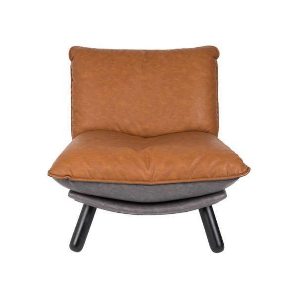 Кафяв фотьойл Lazy - Zuiver-image-4