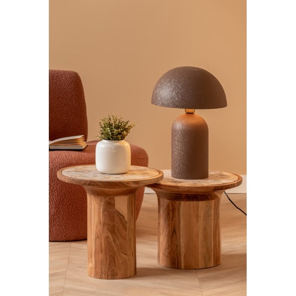 Кръгла странична масичка от масивно манго ø 45 cm Tubo – Leitmotiv-image-4