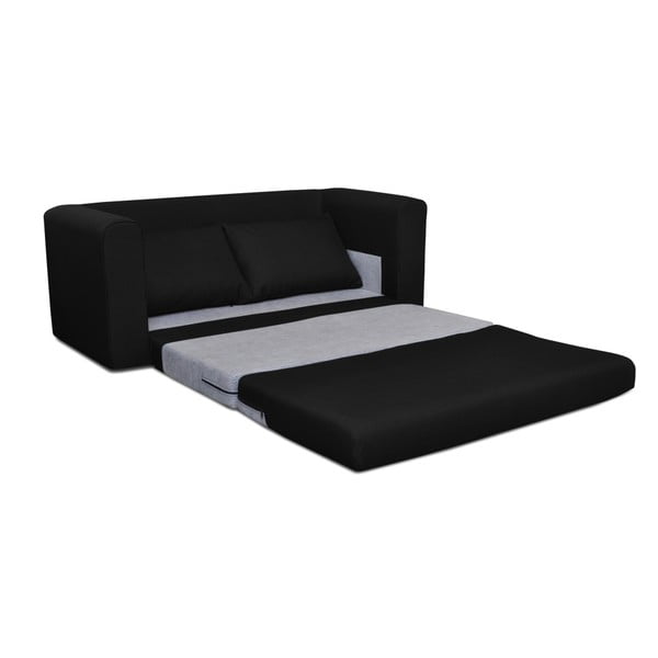 Черен разтегателен диван Honolulu - Cosmopolitan Design-image-2