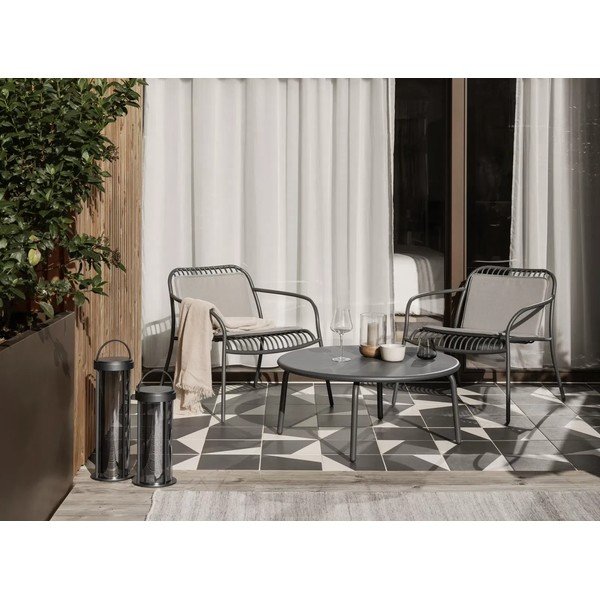 Метална кръгла градинска масичка за кафе ø 80 cm Yua – Blomus-image-1
