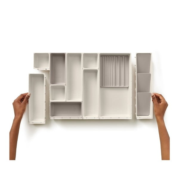 Бежови органайзери за баня в комплект от 12 Viva - Joseph Joseph-image-3