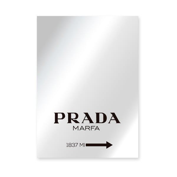 Огледало за монтаж на стена Prada - Little Nice Things