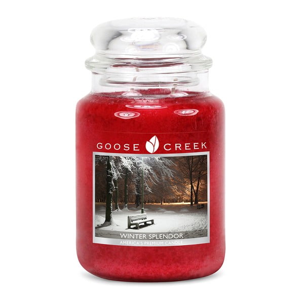 Ароматна свещ в стъклена кутия Beauty of Winter, 150 часа горене - Goose Creek