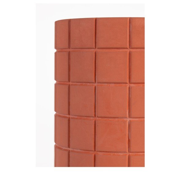 Оранжева бетонна ваза Fajen - Zuiver-image-2