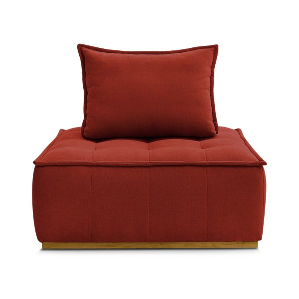 Шенилово кресло в тухлен цвят Elisa – Bobochic Paris-image-3