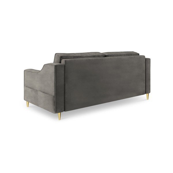 Тъмно сив двуместен диван Marigold - Mazzini Sofas-image-1