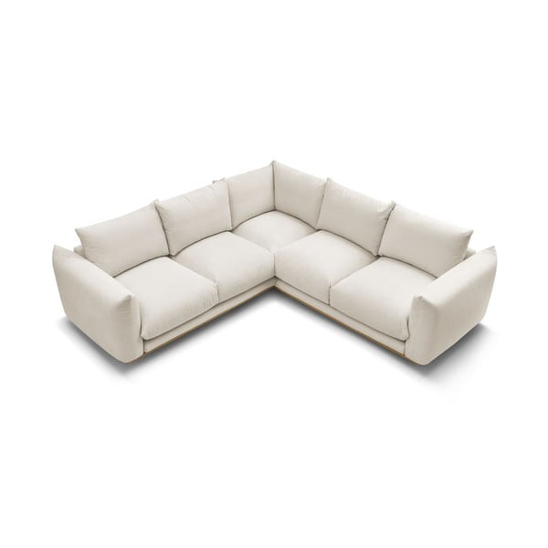 Кремав ъглов диван Ernest – Bobochic Paris-image-4