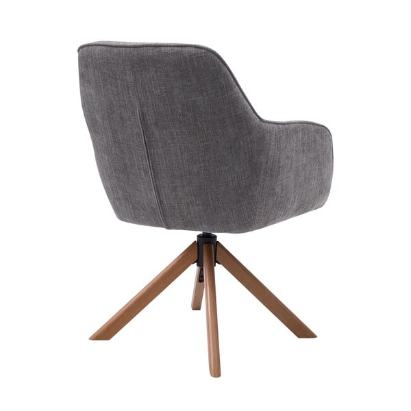 Сиви тапицирани трапезни столове в комплект 2 бр. Avola – Unique Furniture-image-3