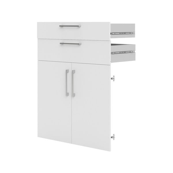 Бял компонент за модулна система от рафтове 84x105 cm Prima – Tvilum-image-2