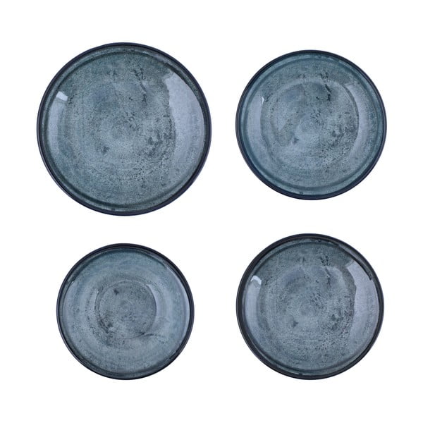 Комплект порцеланови чинии от 24 части в синьо Kutahya Mulio - Kütahya Porselen