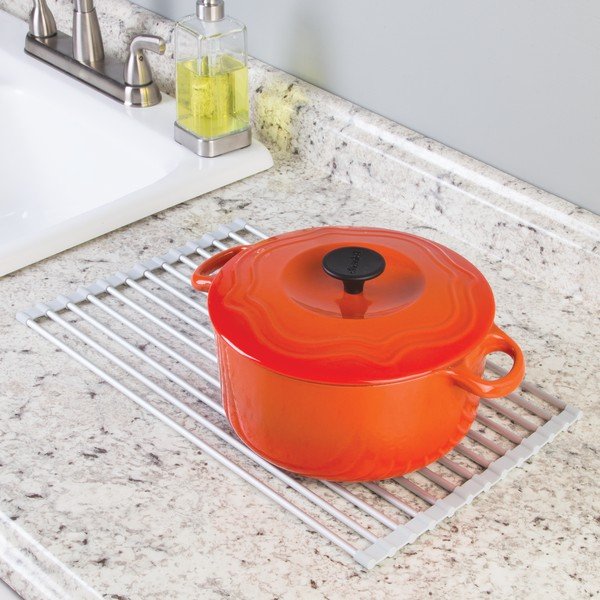 Алуминиева решетка за отцеждане в сребристо Metro - iDesign-image-4