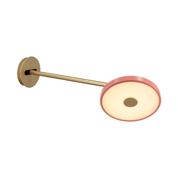 Розова LED затъмняваща се стенна лампа ø 15 cm Asteria Wall Long – UMAGE-image-2