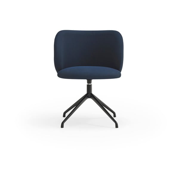 Тъмносин тапициран трапезен стол Mogi – Teulat-image-1