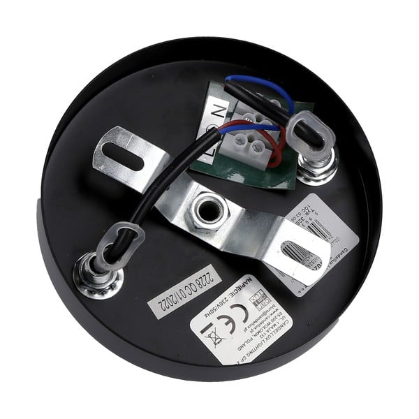 Черна висяща лампа 100x20 cm Gillo - Candellux Lighting-image-2