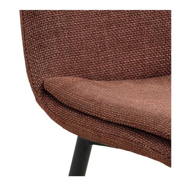 Теракотен трапезен стол Becca – Actona-image-4