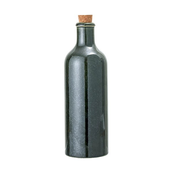Тъмнозелена керамична бутилка със запушалка Joelle, 650 ml Joëlle - Bloomingville