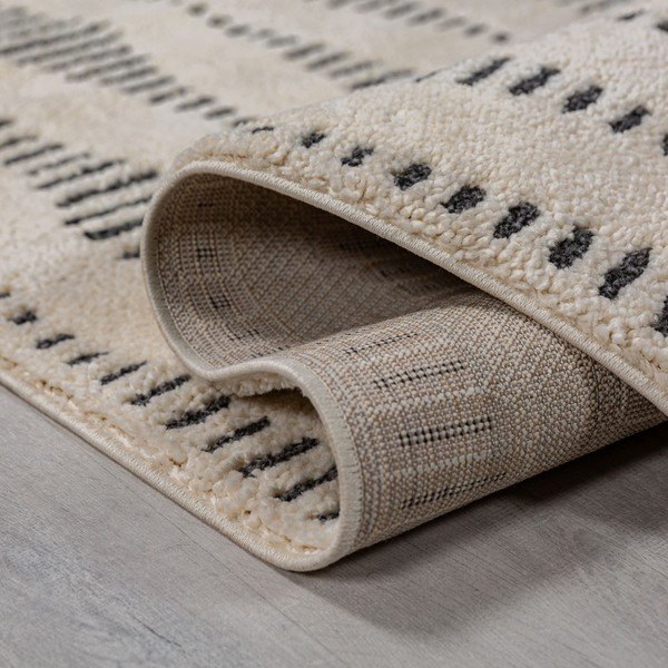 Кремав килим 200x290 cm Knot – Flair Rugs-image-4