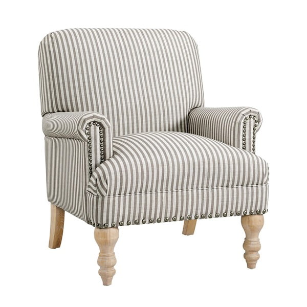 Бежово ленено кресло Jaya – Støraa