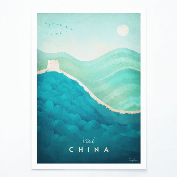 Плакат , 30 x 40 cm China - Travelposter