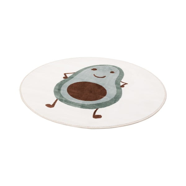 Детски килим в цвят мента и слонова кост ø100 cm Avocado Mint – FD-image-4