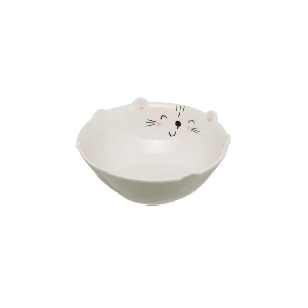 Бяла порцеланова купа Unimasa , ⌀ 11,9 cm Kitty - Casa Selección