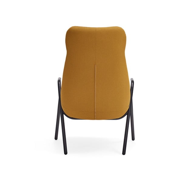 Жълт фотьойл , височина 114 cm Dins - Teulat-image-4