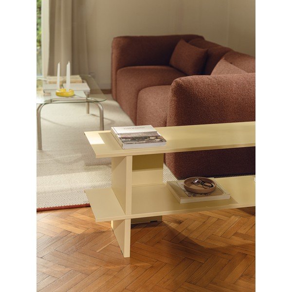 Жълт метален стелаж 160x57x37 cm Hes – noo.ma-image-4