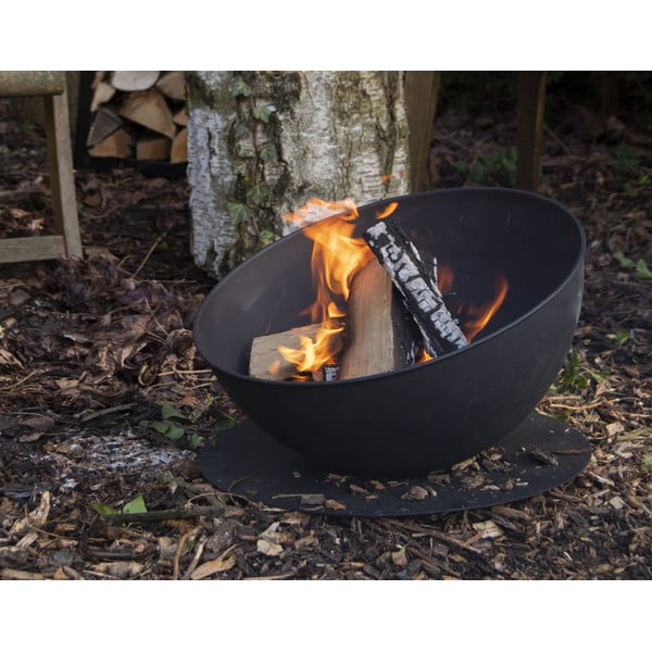 Черна камина Moon - Esschert Design-image-1