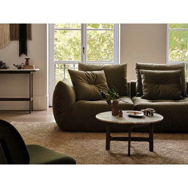 Светлосив ъглов диван (десен ъгъл/L форма) Bloom – Micadoni Home-image-1