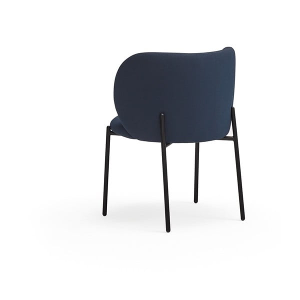 Тъмносини тапицирани трапезни столове в комплект 2 бр. Mogi – Teulat-image-2