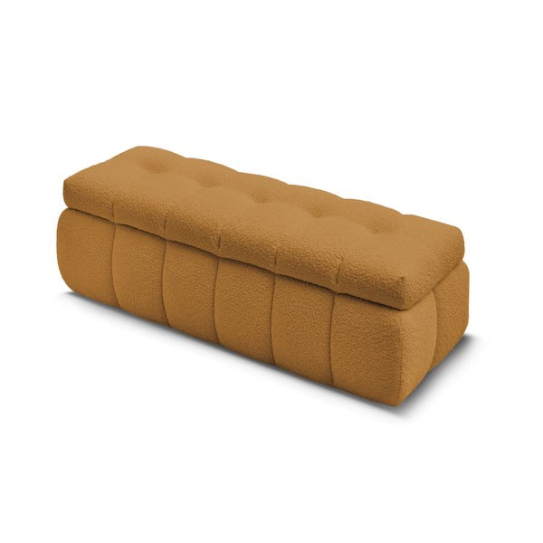 Пейка от букле в цвят горчица Mont Blanc – Bobochic Paris-image-2