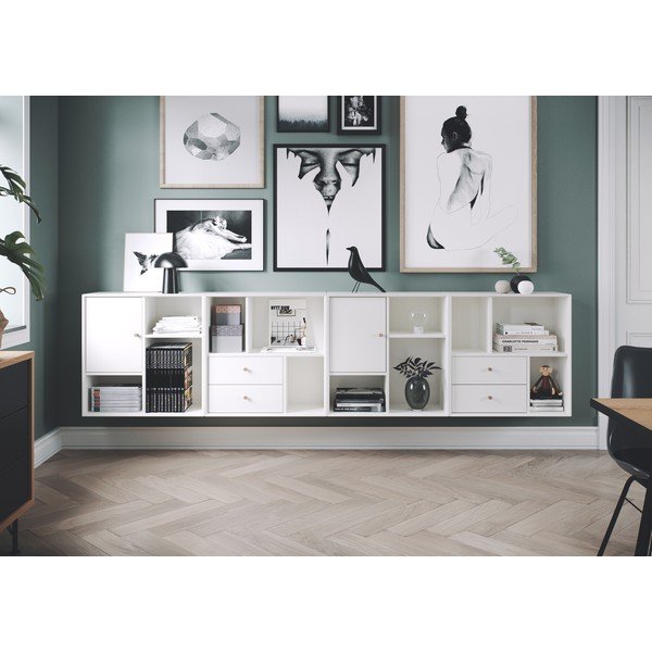 Бял компонент с чекмеджета 43x33 cm Z Cube - Tenzo-image-1