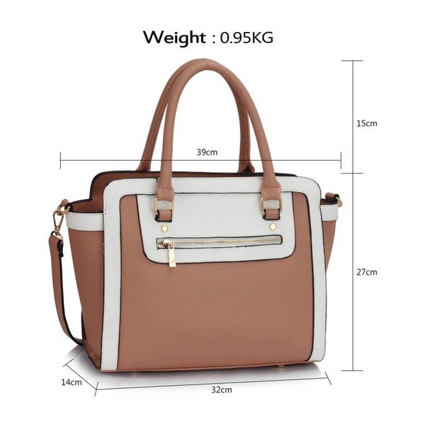 Kabelka L&S Bella Nude-image-1