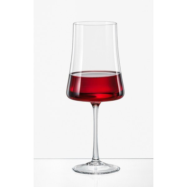 Комплект от 6 чаши за вино , 560 ml Xtra - Crystalex-image-1